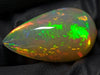 6.3ct Welo Opal Pear Cabochon AAAA Loose Ethiopian Fire Ball Flash