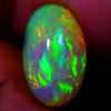7.58ct Welo Opal Oval Cabochon AAA+ Ethiopian Neon Flash