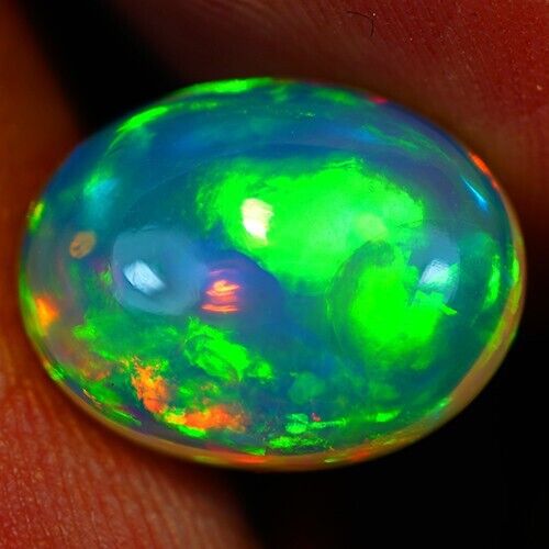 4.77ct Welo Opal Oval Cabochon AAA+ Loose Ethiopian 4.77ct Welo Opal Oval Cabochon AAA+ Loose Ethiopian