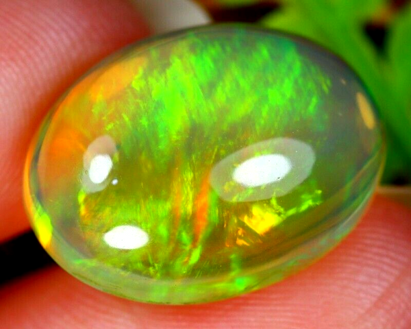 6.3ct Welo Opal Oval Cabochon AAA+ Ethiopian 6.3ct Welo Opal Oval Cabochon AAA+ Ethiopian