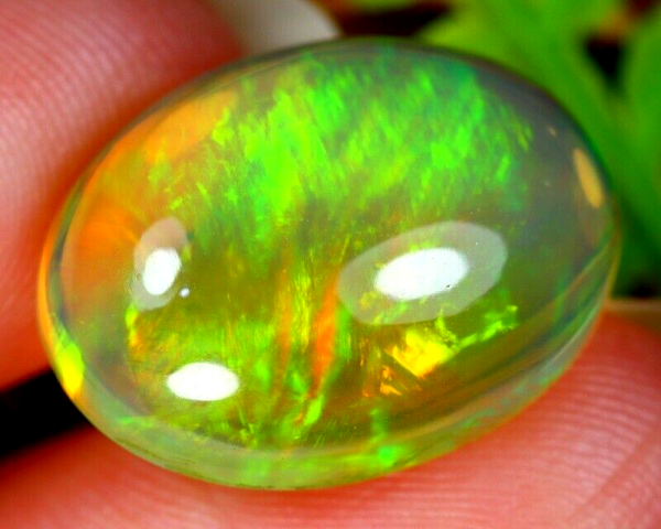 6.3ct Welo Opal Oval Cabochon AAA+ Ethiopian