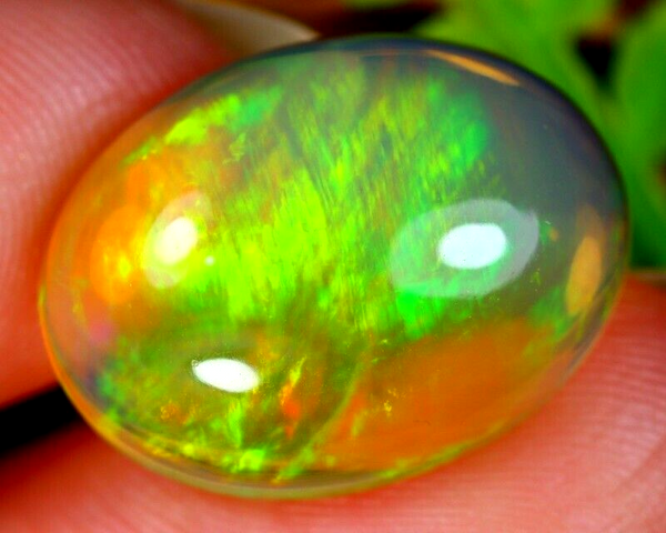 6.3ct Welo Opal Oval Cabochon AAA+ Ethiopian 6.3ct Welo Opal Oval Cabochon AAA+ Ethiopian