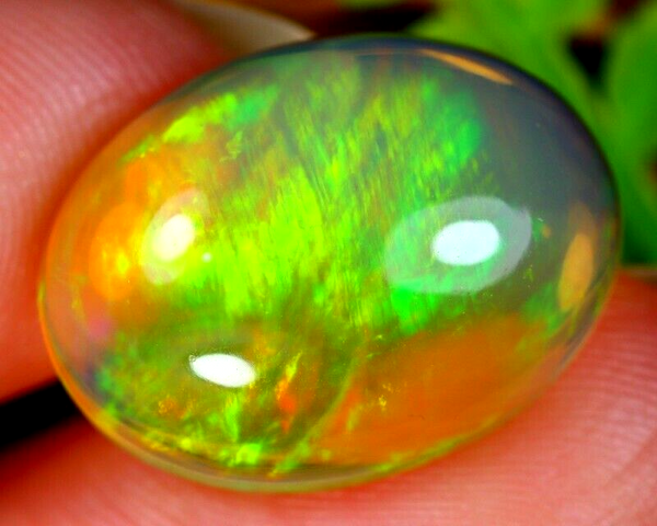 6.3ct Welo Opal Oval Cabochon AAA+ Ethiopian