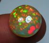 4.7ct Welo Opal Round Cabochon AAAA Galaxy Flash Loose Ethiopian