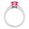 14K Gold Oval Cut Solitaire Ring Setting - Claw Style Ring Mounting