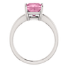 Sterling Silver Square/Princess Cut Solitaire Ring Setting - Claw Style Ring Mounting