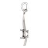 14K Gold Round Cut Solitaire Pendant Setting - Contemporary Style Pendant Mounting