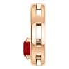 14K Gold Round Cut Solitaire Pendant Setting - Ring Style Pendant Mounting