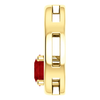14K Gold Round Cut Solitaire Pendant Setting - Ring Style Pendant Mounting