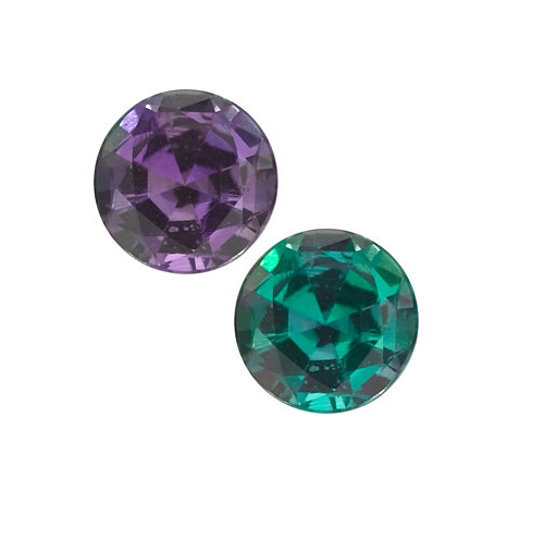 Natural Extra Fine Alexandrite - Round - AAA 1.5mm-4mm b13