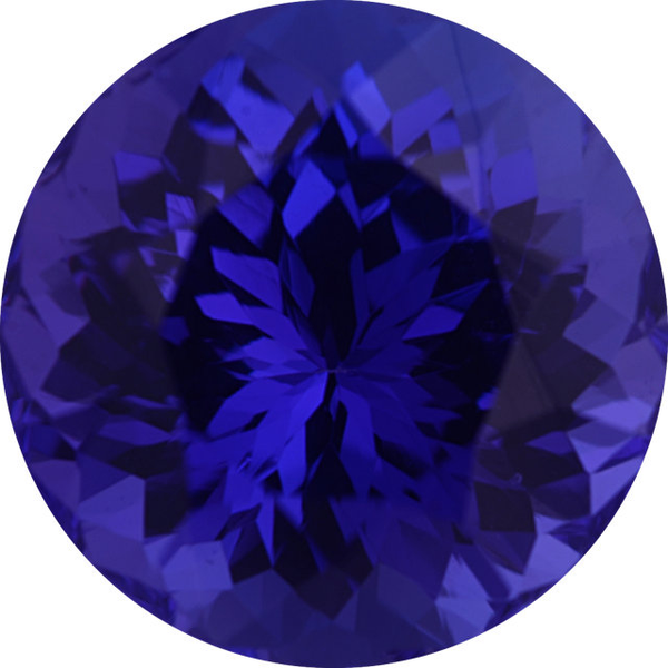 Natural Extra Fine Deep Blue Purple Tanzanite - Round - Tanzania - Extra Fine Grade - NW Gems & Diamonds
