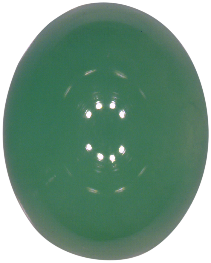 Natural Fine Green Chrysoprase - Oval Cabochon - Brazil - Top Grade - NW Gems & Diamonds