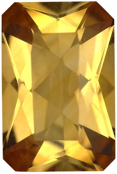 Natural Fine Yellow Gold Citrine - Emerald Cut - Zambia - AAA Grade Natural Fine Yellow Gold Citrine - Emerald Cut - Zambia - AAA Grade