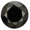 14K Gold Extra Fine Black Diamond Solitaire Ring - Classic Style Ring