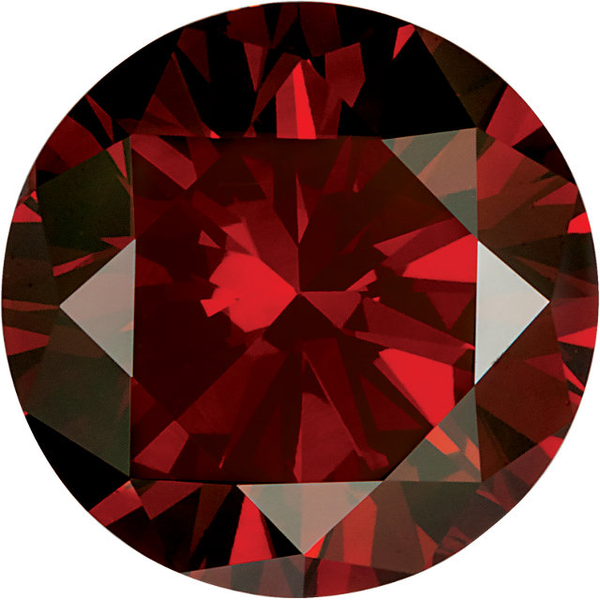 Natural Extra Fine Deep Vivid Red Diamond - Round - VS2-SI1
