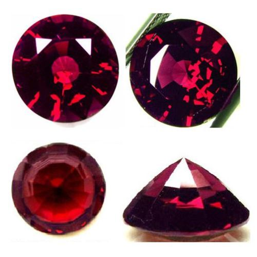 Natural Fine Deep Red Garnet - Round - Madagascar - Top Grade - NW Gems & Diamonds
 - 2