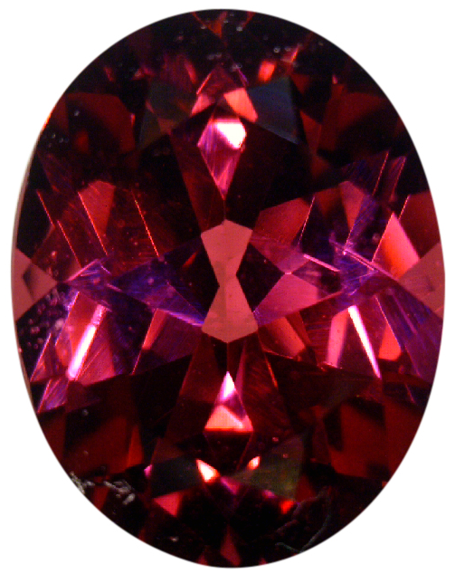 Natural Fine Raspberry Red Rhodolite Garnet - Oval - Tanzania - Top Grade - NW Gems & Diamonds