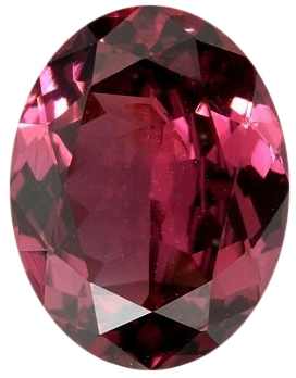 Natural Fine Rich Rose Red Rhodolite Garnet - Oval - Tanzania - Top Grade - NW Gems & Diamonds