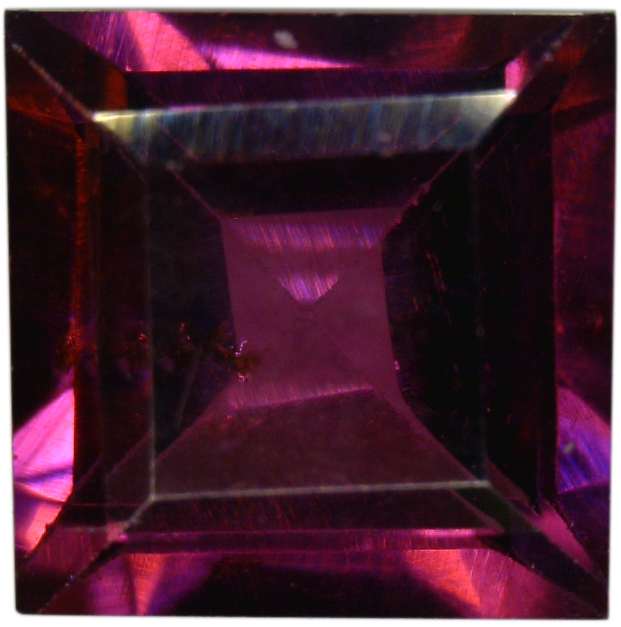 Natural Fine Deep Plum Red Rhodolite Garnet - Square Step - Tanzania - Top Grade - NW Gems & Diamonds