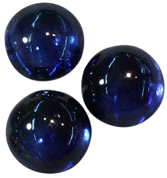 Natural Extra Fine Blue Kyanite - Round Cabochon - AAA+ Grade
