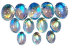 Natural Extra Fine Rainbow Moonstone - Oval Cabochon - Sri Lanka - Extra Fine Grade - NW Gems & Diamonds