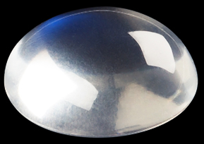 Natural Extra Fine Rainbow Moonstone - Oval Cabochon - AAA+ Grade