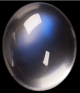 Natural Extra Fine Rainbow Moonstone - Oval Cabochon - AAA+ Grade Natural Extra Fine Rainbow Moonstone - Oval Cabochon - AAA+ Grade