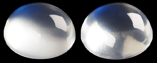 Pair Natural Extra Fine Rainbow Moonstone - Round Cabochon - Sri Lanka - AAA+ Grade Pair Natural Extra Fine Rainbow Moonstone - Round Cabochon - Sri Lanka - AAA+ Grade