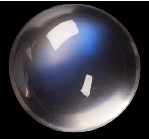 Natural Extra Fine Rainbow Moonstone - Round Cabochon - AAA+ Grade