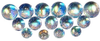 Natural Extra Fine Rainbow Moonstone - Round Cabochon - Sri Lanka - Extra Fine Grade - NW Gems & Diamonds