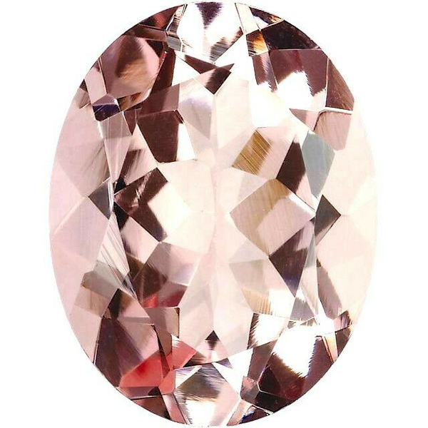 Natural Super Fine Morganite - Oval - Mozambique - AAAA Grade Natural Super Fine Morganite - Oval - Mozambique - AAAA Grade