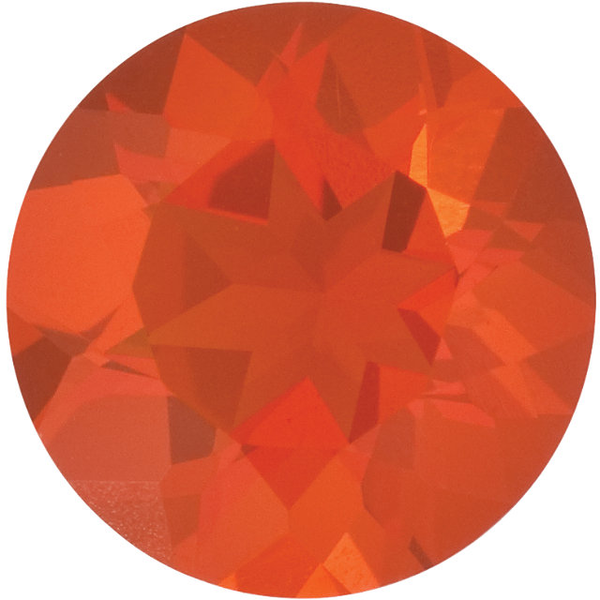 Natural Fine Orange Red Mexican Fire Opal - Round - Mexico - Top Grade - NW Gems & Diamonds
 Natural Fine Orange Red Mexican Fire Opal - Round - Mexico - Top Grade - NW Gems & Diamonds