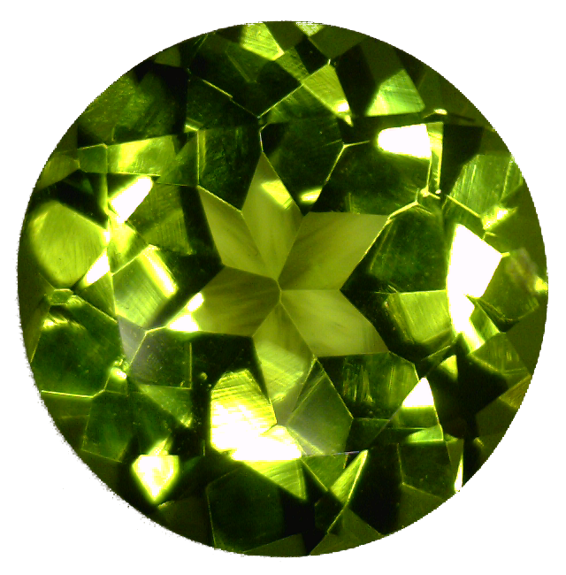 Natural Fine Vibrant Green Peridot - Round - Arizona - Top Grade - NW Gems & Diamonds
