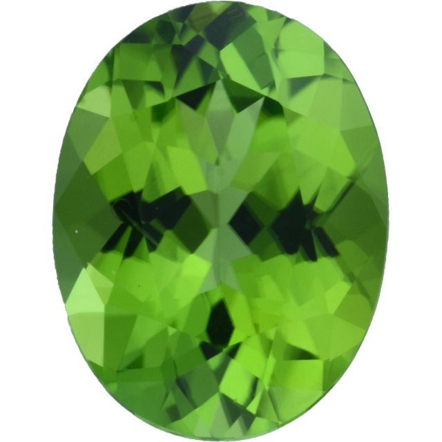 Natural Fine Apple Green Peridot - Oval - Pakistan - Top Grade - NW Gems & Diamonds