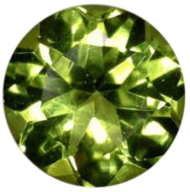 Natural Fine Apple Green Peridot - Round - Sri Lanka - Top Grade - NW Gems & Diamonds
