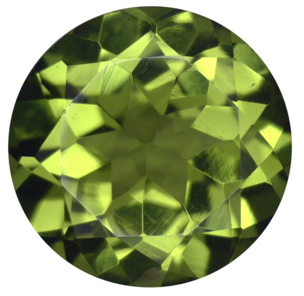 Natural Fine Rich Green Peridot - Round - Arizona - Top Grade - NW Gems & Diamonds

