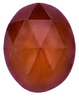 Natural Extra Fine Red Garnet - Round & Oval Rose Cut Cabochon - AAA+ Grade