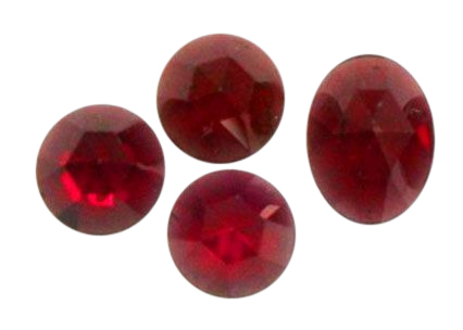 Natural Extra Fine Red Garnet - Round & Oval Rose Cut Cabochon - AAA+ Grade