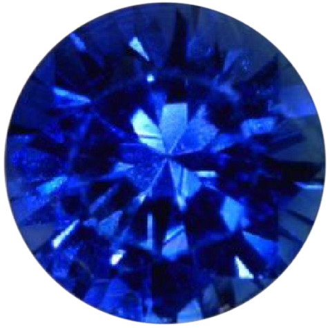 Natural Extra Fine Vibrant Kashmir Blue Sapphire - Round - Sri Lanka - Extra Fine Grade - NW Gems & Diamonds
