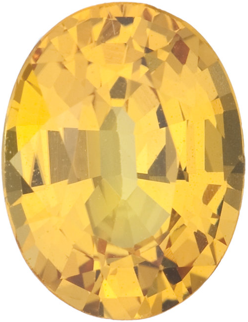 Natural Fine Rich Yellow Sapphire - Oval - Sri Lanka - Top Grade - NW Gems & Diamonds
