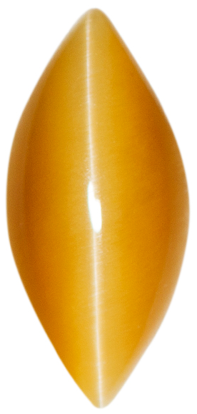 Natural Extra Fine Golden Honey Tiger's Eye - Marquise Cabochon - AAA+ Grade