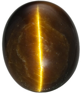 Natural Fine Deep Gold Bronze Tigereye - Oval Cabochon - South Africa - Top Grade - NW Gems & Diamonds