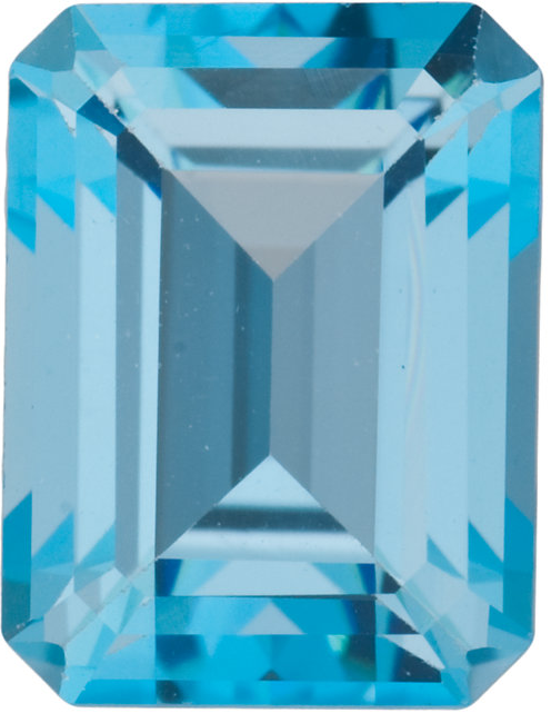 Natural Fine Ice Blue Topaz - Emerald Cut - Brazil - Top Grade - NW Gems & Diamonds
