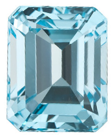 Natural Fine Sky Blue Topaz - Emerald Cut - Brazil - Top Grade - NW Gems & Diamonds
