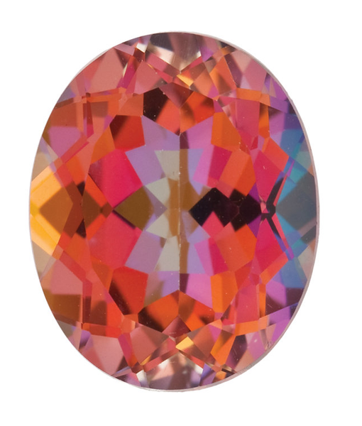 Natural Fine Mystic Sunrise Topaz - Oval - Brazil - Top Grade - NW Gems & Diamonds
