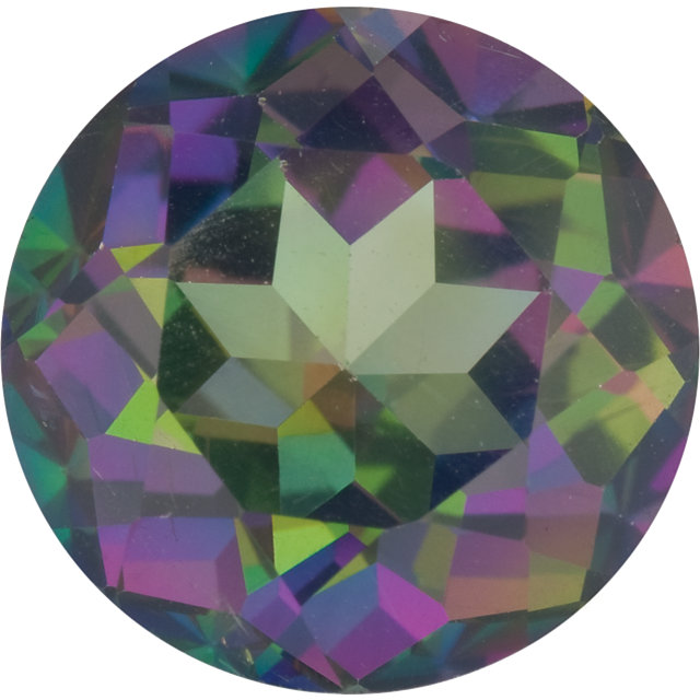 Natural Fine Mystic Green Topaz - Round - Brazil - Top Grade - NW Gems & Diamonds