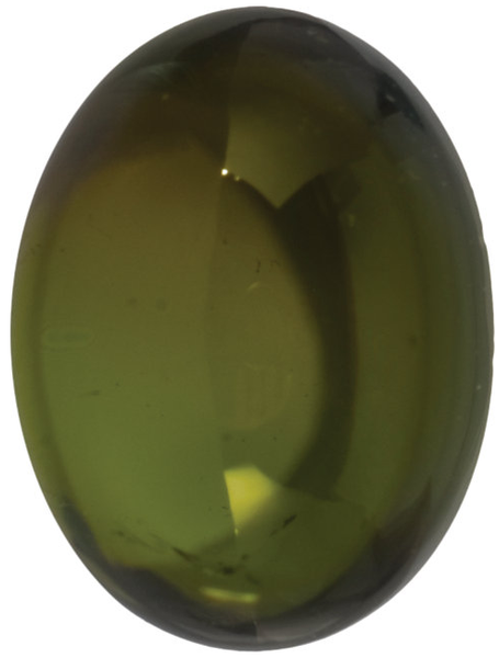 Natural Extra Fine Green Tourmaline - Oval Cabochon - AAA+ Grade Natural Extra Fine Green Tourmaline - Oval Cabochon - AAA+ Grade