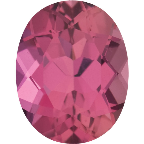 Natural Fine Rich Pink Tourmaline - Oval - Madagascar - Top Grade - NW Gems & Diamonds
