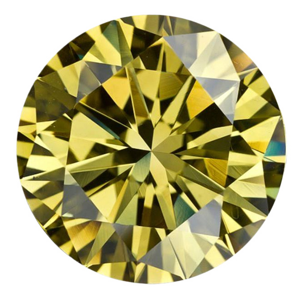 Natural Extra Fine Vivid Canary Yellow Diamond - Round - VS2-SI1 Natural Extra Fine Vivid Canary Yellow Diamond - Round - VS2-SI1