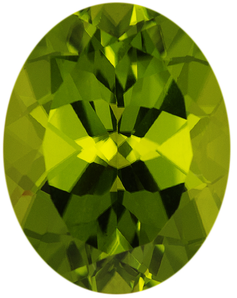 Natural Fine Rich Green Peridot - Oval - Arizona - AAA Grade Natural Fine Rich Green Peridot - Oval - Arizona - AAA Grade